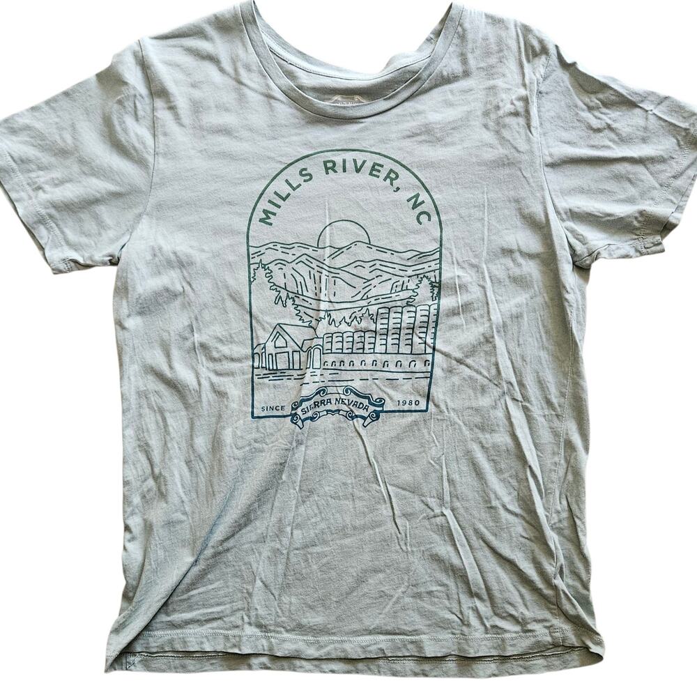 Sierra Nevada Mill River Inc. Men T-Shirt Size Medium